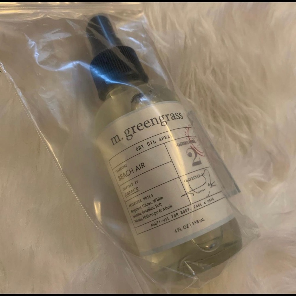 m.greengrass Dry Oil Spray!